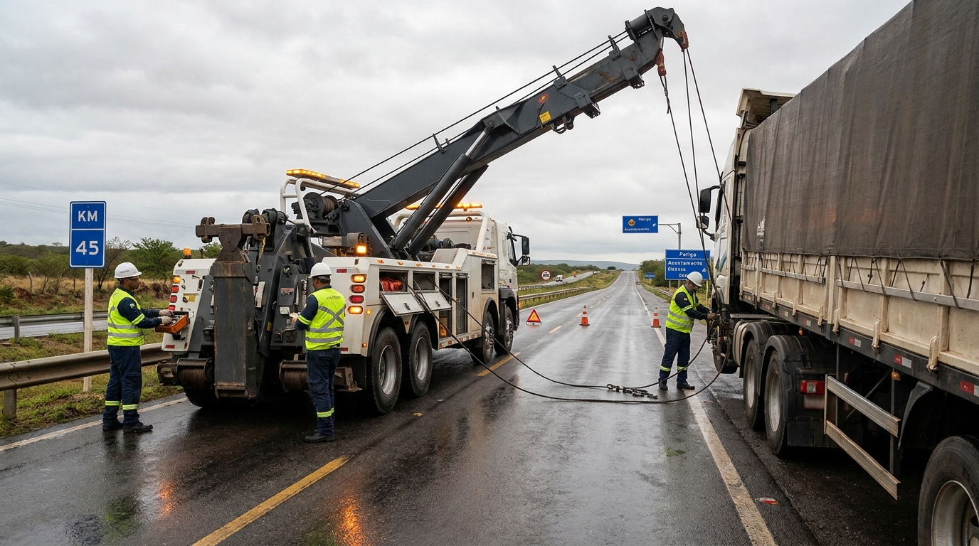 Guincho para Caminhão perto de mim em Palhoça‑SC