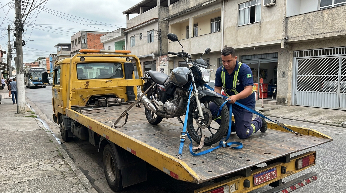 Guincho para Moto em Palhoça‑SC