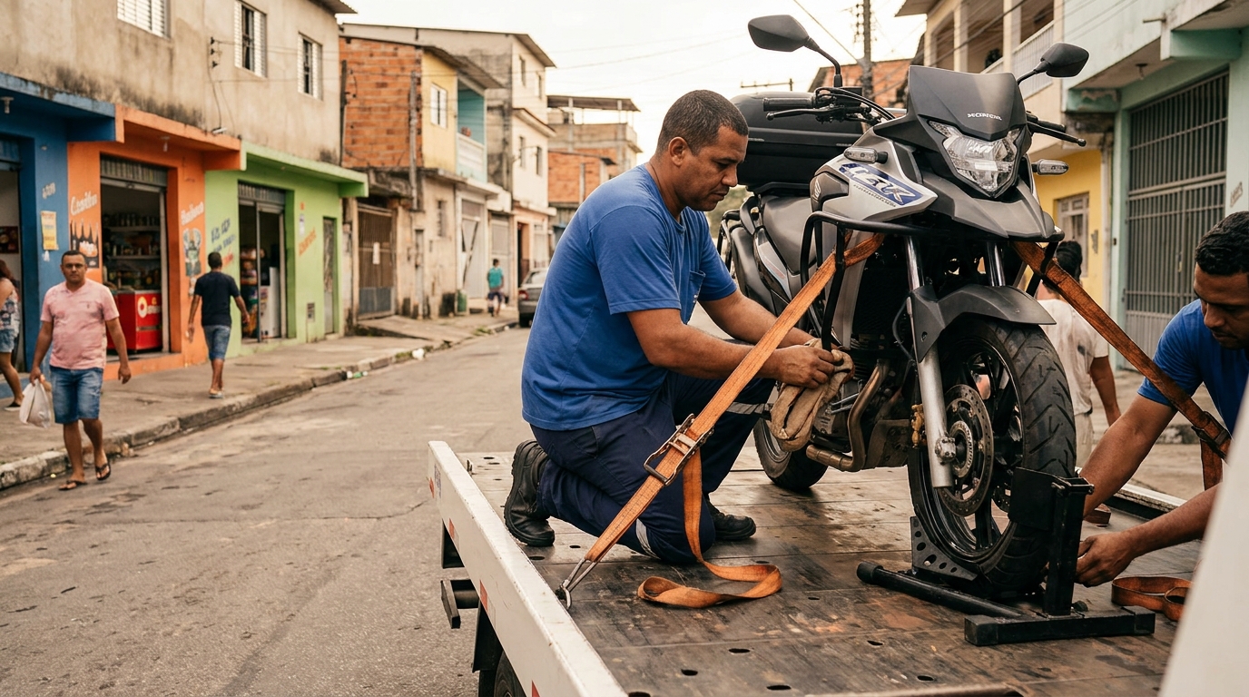 Guincho para Moto perto de mim em Palhoça‑SC